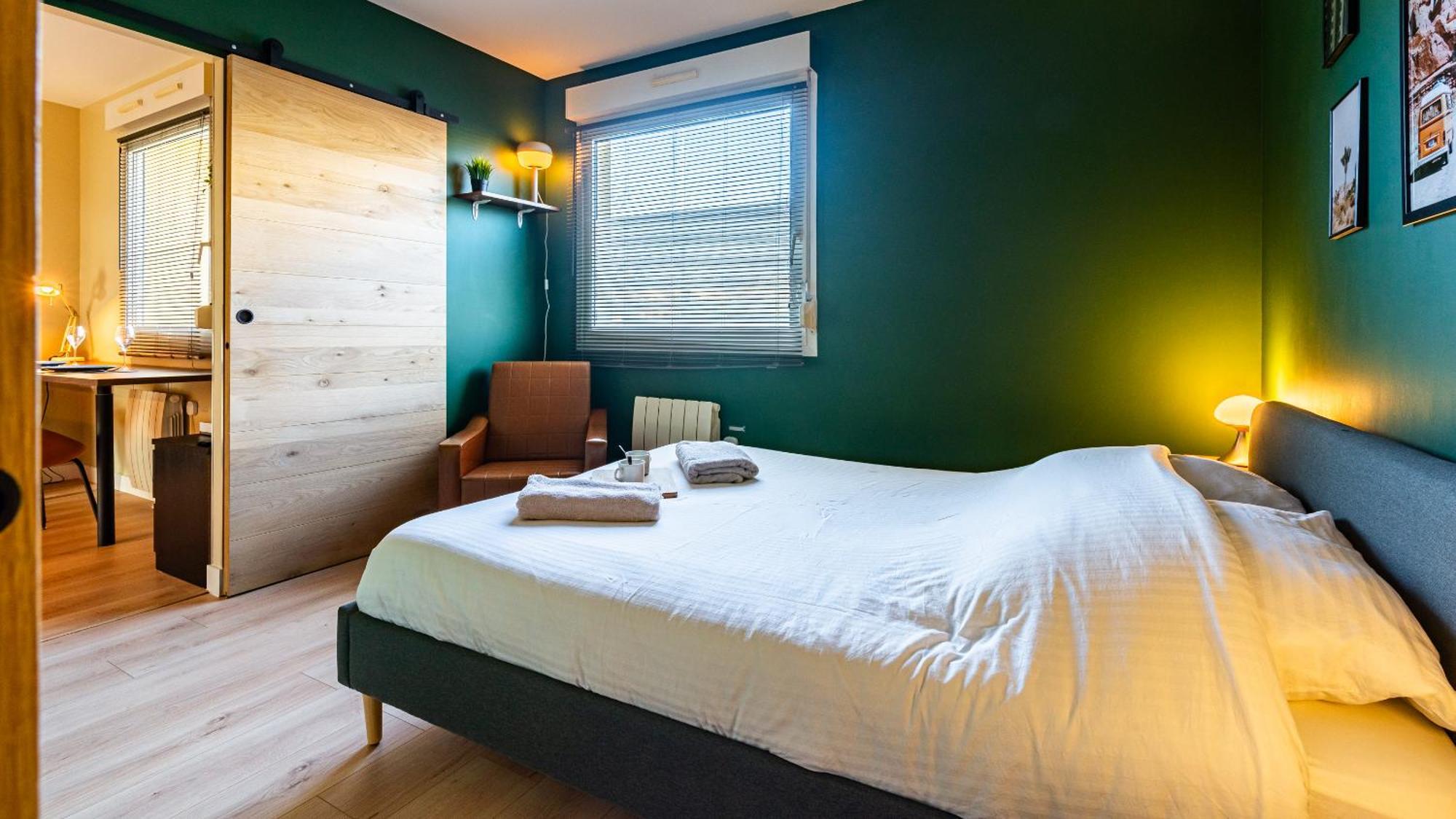 Appartement Le California 70 - Detente - Free Parking Dijon